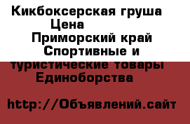 Кикбоксерская груша › Цена ­ 4 500 - Приморский край Спортивные и туристические товары » Единоборства   